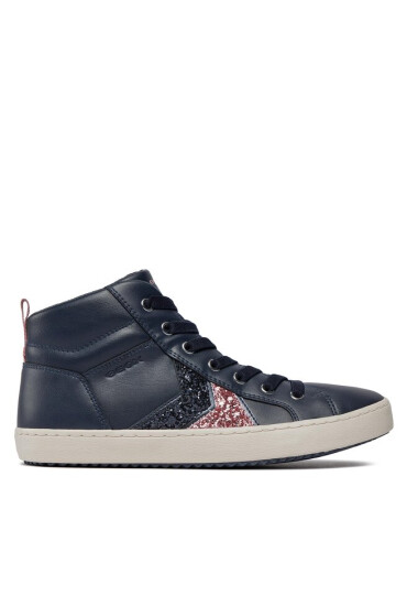 Geox Сникърси J Kalispera Girl J364GB 0BCEW C0965 D Navy/Dk Pink - Mera.bg