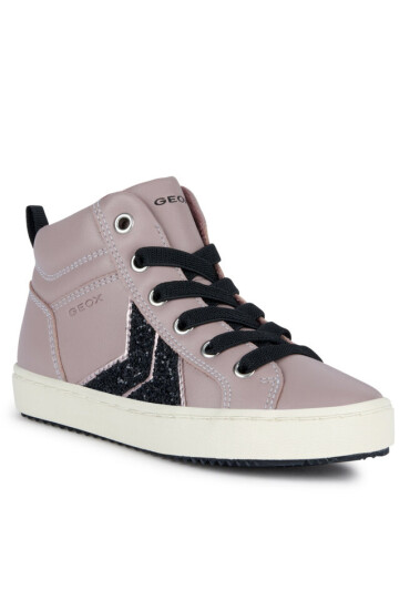 Geox Сникърси J Kalispera Girl J364GB 0BCEW C8A9B D Antique Rose/Black - Mera.bg