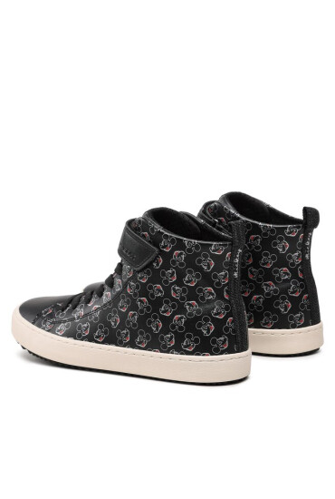 Geox Сникърси J Kalispera Girl J364GH 00004 C0039 D Black/Silver - Mera.bg