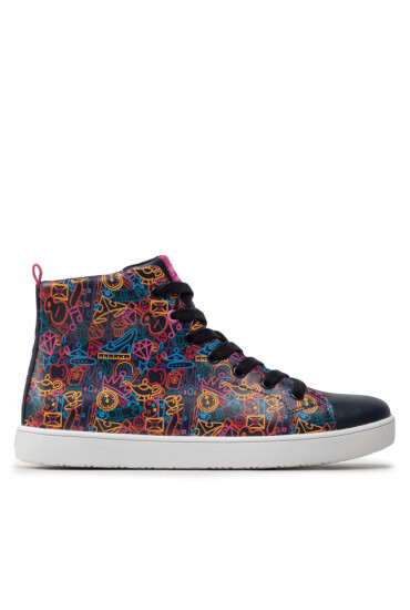 Geox Сникърси J Kathe G. H J26EUH 00004 C4268 D Navy/Fuchsia - Mera.bg