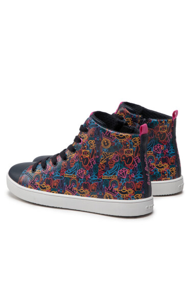 Geox Сникърси J Kathe G. H J26EUH 00004 C4268 D Navy/Fuchsia - Mera.bg