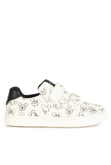 Geox Сникърси J Kathe Girl J36EUG 00004 C0404 M White/Black - Mera.bg