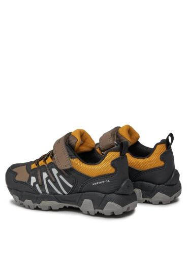 Geox Сникърси J Magnetar Boy B Abx J263ZB 0CEFU C6F2G M Brown/Dk Yellow - Mera.bg