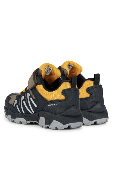 Geox Сникърси J Magnetar Boy B Abx J263ZB 0CEFU C6F2G S Brown/Dk Yellow - Mera.bg
