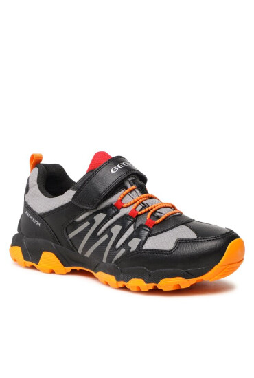 Geox Сникърси J Magnetar Boy B Abx J263ZB0FUCEC9B7R D Black/Lt Orange - Mera.bg