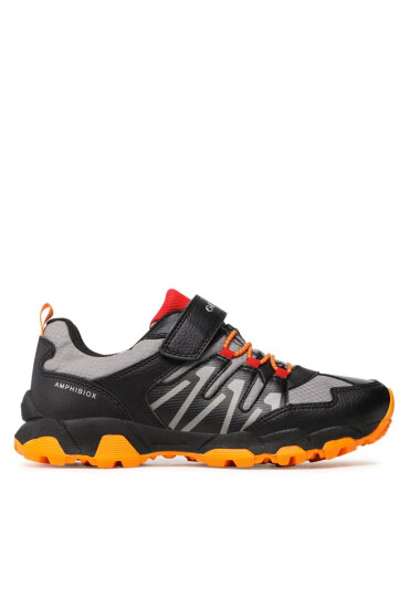Geox Сникърси J Magnetar Boy B Abx J263ZB0FUCEC9B7R D Black/Lt Orange - Mera.bg