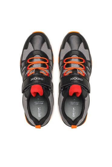 Geox Сникърси J Magnetar Boy B Abx J263ZB0FUCEC9B7R D Black/Lt Orange - Mera.bg