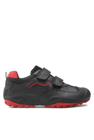Geox Сникърси J N. Savage B.A J261VA 0MEFU C0048 D Black/Red - Mera.bg