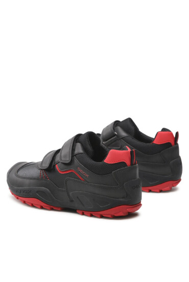 Geox Сникърси J N. Savage B.A J261VA 0MEFU C0048 D Black/Red - Mera.bg