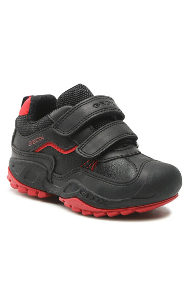 Geox Сникърси J N. Savage B.A J261VA 0MEFU C0048 M Black/Red - Mera.bg