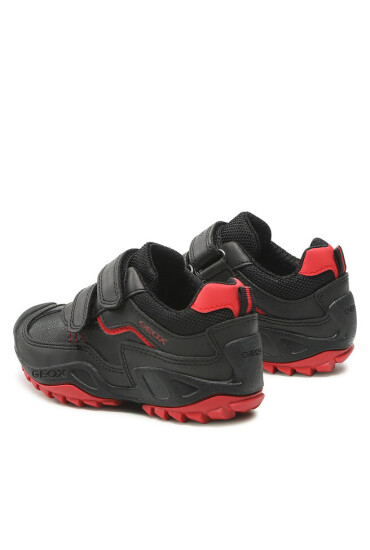 Geox Сникърси J N. Savage B.A J261VA 0MEFU C0048 M Black/Red - Mera.bg