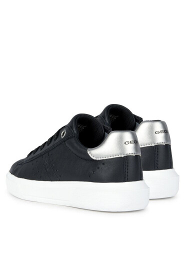 Geox Сникърси J Nettuno Girl J25GCA 00085 C9244 D Black/Dk Silver - Mera.bg