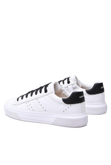 Geox Сникърси J Nettuno Girl J25GCA00085C0404 D White/Black - Mera.bg