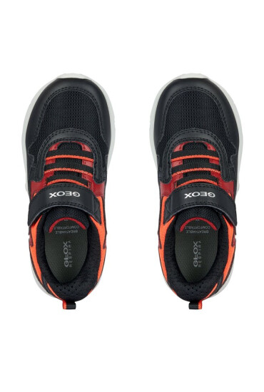 Geox Сникърси J New Torque Boy J267NA 0BC14 C0048 S Black/Red - Mera.bg