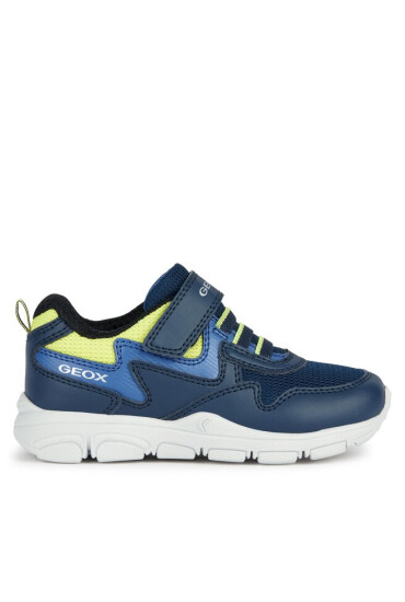 Geox Сникърси J New Torque Boy J267NA 0BC14 C0749 S Navy/Lime - Mera.bg