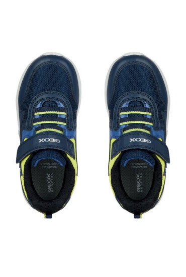 Geox Сникърси J New Torque Boy J267NA 0BC14 C0749 S Navy/Lime - Mera.bg