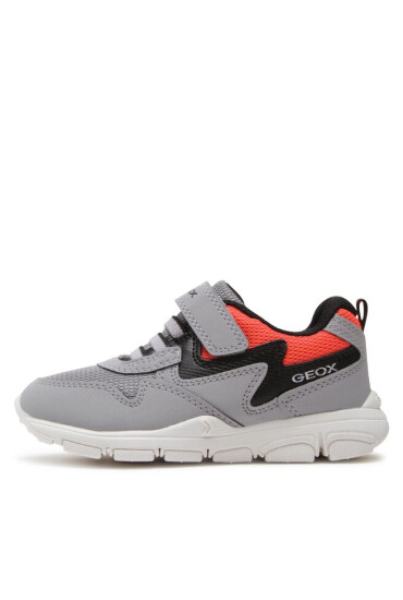 Geox Сникърси J New Torque Boy J267NA0CE14C0051 S Grey/Red - Mera.bg