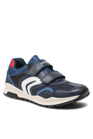Geox Сникърси J Pavel B. A J0415A 014BU C0735 D Navy/Red - Mera.bg