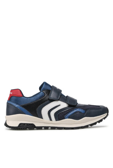 Geox Сникърси J Pavel B. A J0415A 014BU C0735 D Navy/Red - Mera.bg