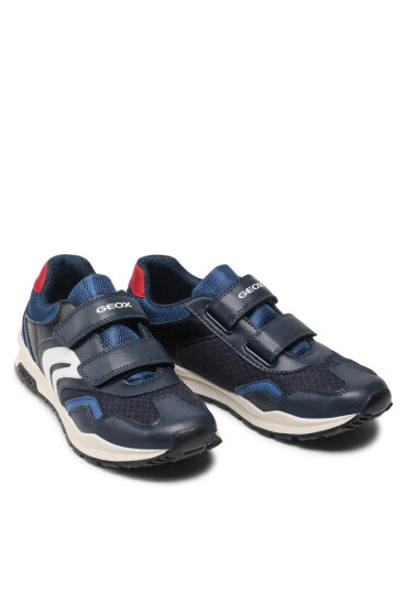 Geox Сникърси J Pavel B. A J0415A 014BU C0735 D Navy/Red - Mera.bg