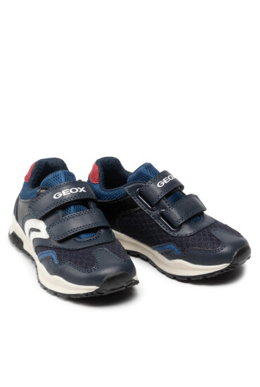Geox Сникърси J Pavel B. A J0415A 014BU C0735 M Navy/Red - Mera.bg