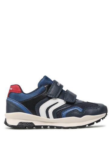 Geox Сникърси J Pavel B. A J0415A 014BU C0735 S Navy/Red - Mera.bg