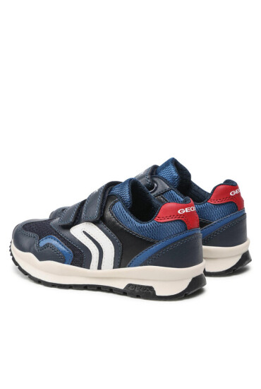 Geox Сникърси J Pavel B. A J0415A 014BU C0735 S Navy/Red - Mera.bg
