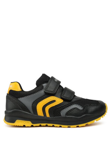 Geox Сникърси J Pavel Boy J0415A 01454 C0054 S Black/Yellow - Mera.bg