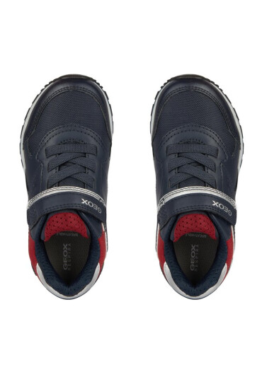 Geox Сникърси J Pavel Boy J1615A 0BCFU C4244 D Navy/Dk Red - Mera.bg