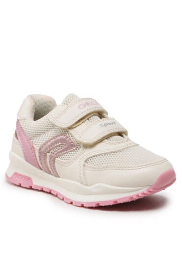 Geox Сникърси J Pavel Girl J048CA01454C1058 M Lt Ivory - Mera.bg