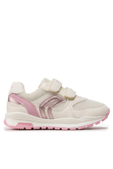 Geox Сникърси J Pavel Girl J048CA01454C1058 M Lt Ivory - Mera.bg
