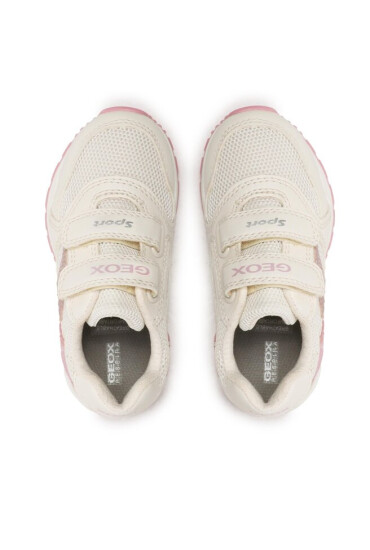 Geox Сникърси J Pavel Girl J048CA01454C1058 M Lt Ivory - Mera.bg