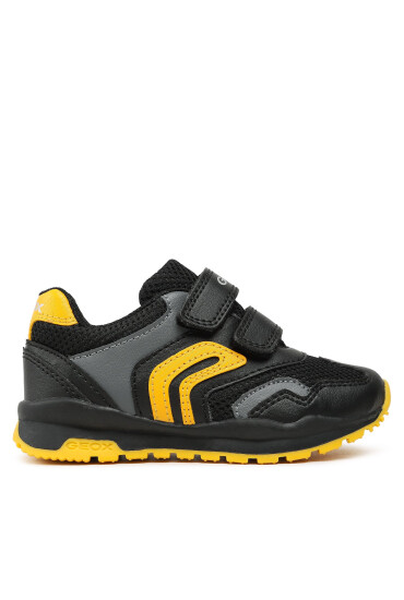 Geox Сникърси J Pavel J0415A 01454 C0054 M Black/Yellow - Mera.bg