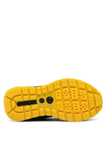 Geox Сникърси J Pavel J0415A 01454 C0054 M Black/Yellow - Mera.bg