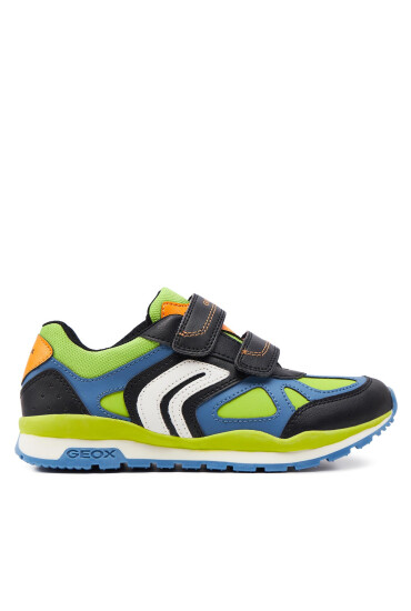 Geox Сникърси J Pavel J4515D 054FU C3707 D Lime/Black - Mera.bg