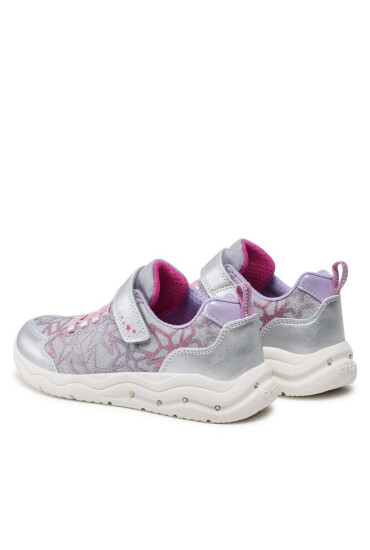 Geox Сникърси J Phyper Girl J35GUA0EWNFC0162 D Silver/Fuchsia - Mera.bg