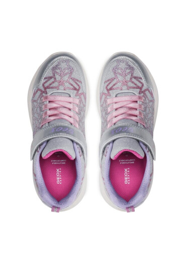 Geox Сникърси J Phyper Girl J35GUA0EWNFC0162 D Silver/Fuchsia - Mera.bg