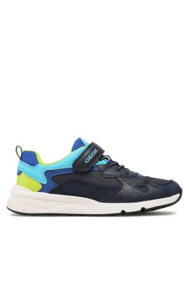 Geox Сникърси J Rooner Boy J26H0C01122C0749 D Navy/Lime - Mera.bg
