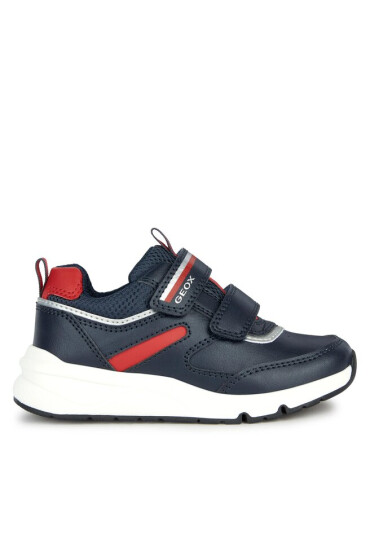 Geox Сникърси J Rooner Boy J35H0B 0BC14 C0735 D Navy/Red - Mera.bg