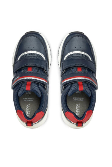 Geox Сникърси J Rooner Boy J35H0B 0BC14 C0735 D Navy/Red - Mera.bg