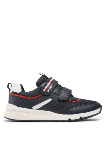 Geox Сникърси J Rooner Boy J35H0B01454C0735 D Navy/Red - Mera.bg