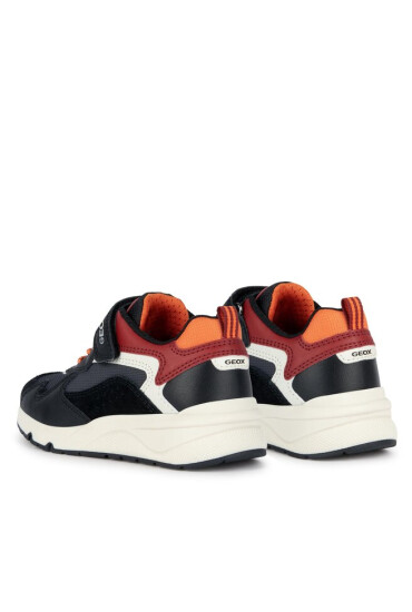 Geox Сникърси J Rooner Boy J36H0A 01122 C0260 M Black/Dk Red - Mera.bg