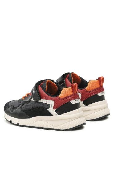 Geox Сникърси J Rooner Boy J36H0A 01122 C0260 S Black/Dk Red - Mera.bg