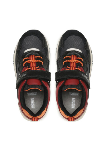 Geox Сникърси J Rooner Boy J36H0A 01122 C0260 S Black/Dk Red - Mera.bg