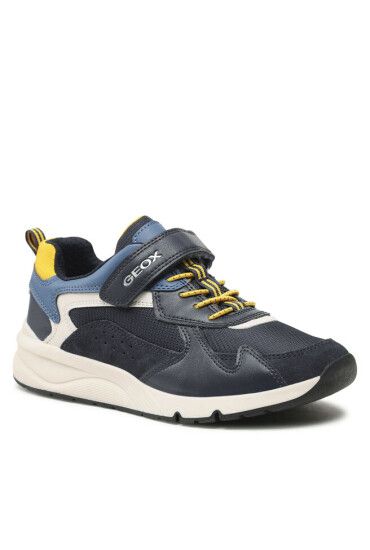 Geox Сникърси J Rooner Boy J36H0A 01122 C0657 D Navy/Yellow - Mera.bg