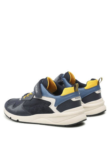 Geox Сникърси J Rooner Boy J36H0A 01122 C0657 D Navy/Yellow - Mera.bg