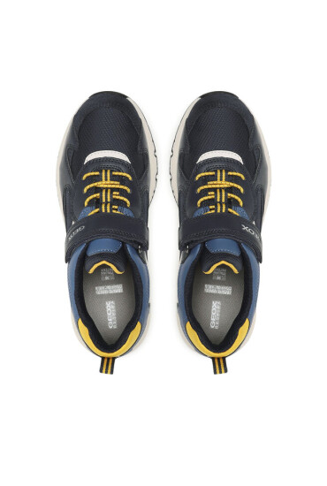 Geox Сникърси J Rooner Boy J36H0A 01122 C0657 D Navy/Yellow - Mera.bg