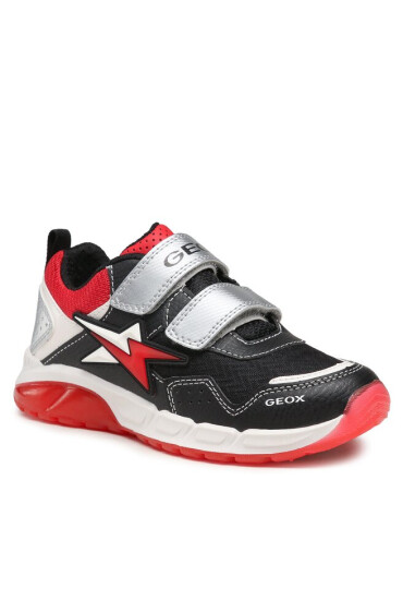 Geox Сникърси J Saziale B.B J35CQB 014BU C0048 D Black/Red - Mera.bg