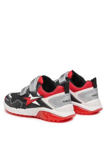 Geox Сникърси J Saziale B.B J35CQB 014BU C0048 D Black/Red - Mera.bg