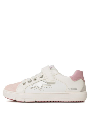 Geox Сникърси J Silenex G. A J35DWA 08554 C0674 S White/Rose - Mera.bg